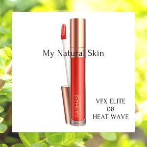 💄 Heat Wave 08 FARMASI VFX ELITE PRO CAMERA READY MATTE LIQUID LIPSTICk